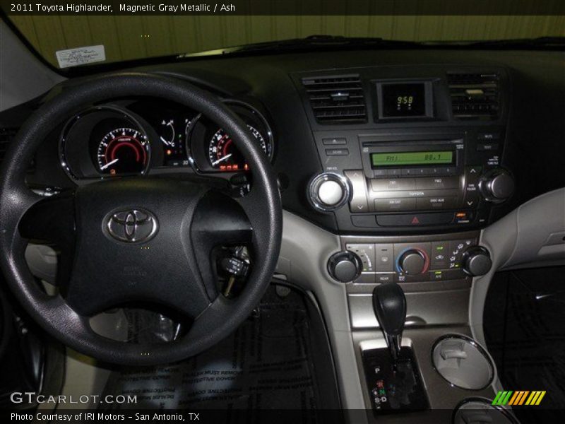 Magnetic Gray Metallic / Ash 2011 Toyota Highlander