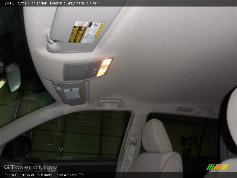 Magnetic Gray Metallic / Ash 2011 Toyota Highlander
