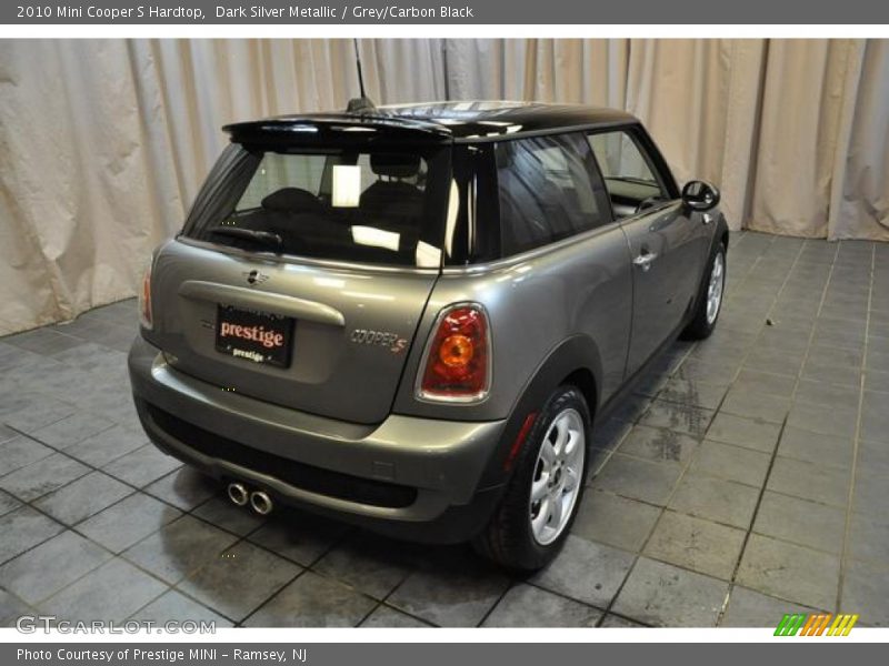 Dark Silver Metallic / Grey/Carbon Black 2010 Mini Cooper S Hardtop