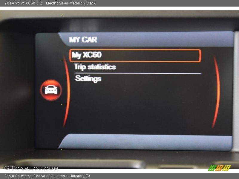 Electric Silver Metallic / Black 2014 Volvo XC60 3.2