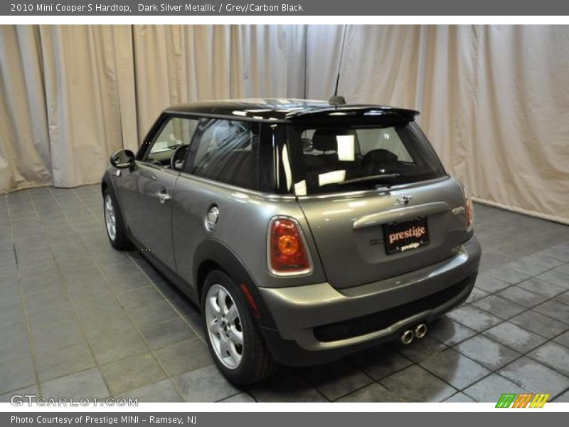 Dark Silver Metallic / Grey/Carbon Black 2010 Mini Cooper S Hardtop
