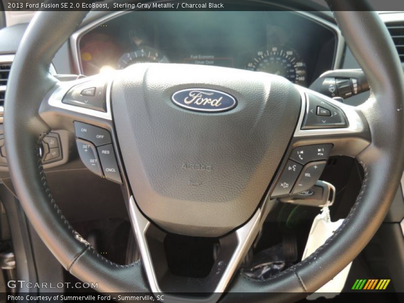  2013 Fusion SE 2.0 EcoBoost Steering Wheel