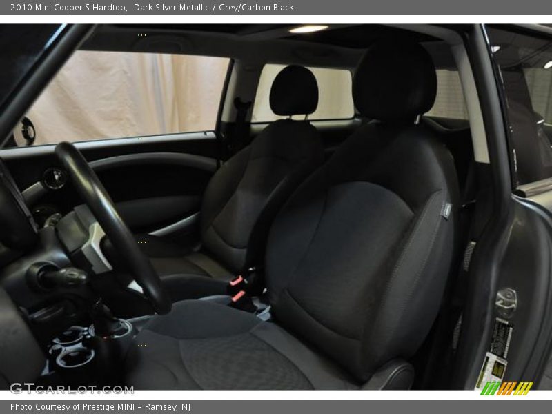 Dark Silver Metallic / Grey/Carbon Black 2010 Mini Cooper S Hardtop