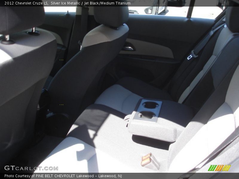 Silver Ice Metallic / Jet Black/Medium Titanium 2012 Chevrolet Cruze LS