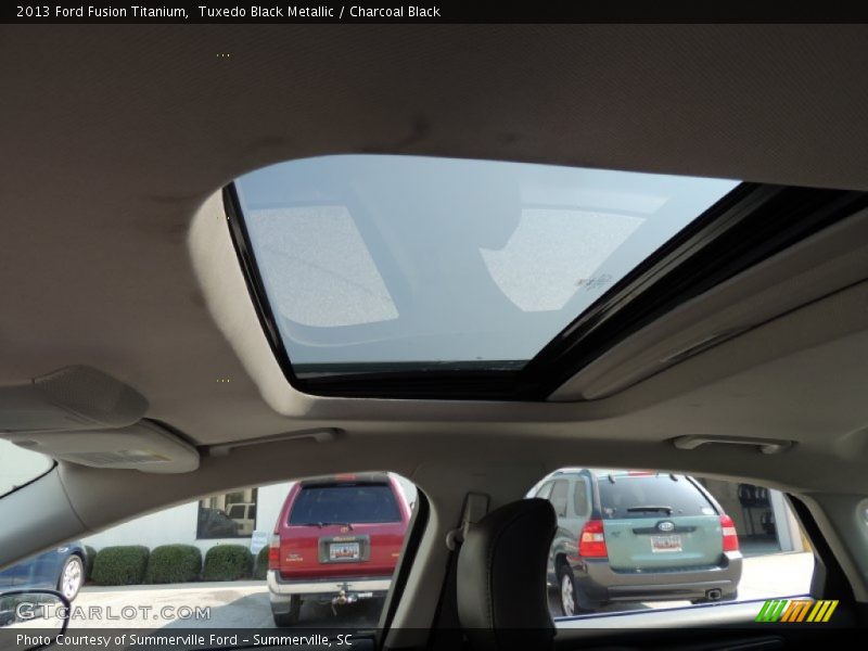 Tuxedo Black Metallic / Charcoal Black 2013 Ford Fusion Titanium