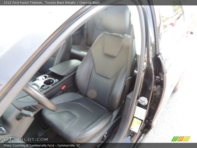 Tuxedo Black Metallic / Charcoal Black 2013 Ford Fusion Titanium