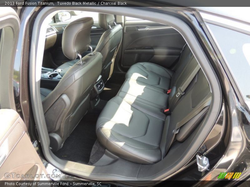 Tuxedo Black Metallic / Charcoal Black 2013 Ford Fusion Titanium