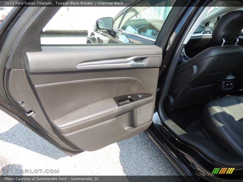 Tuxedo Black Metallic / Charcoal Black 2013 Ford Fusion Titanium