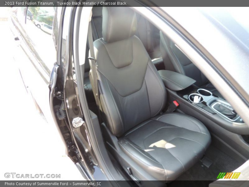 Tuxedo Black Metallic / Charcoal Black 2013 Ford Fusion Titanium