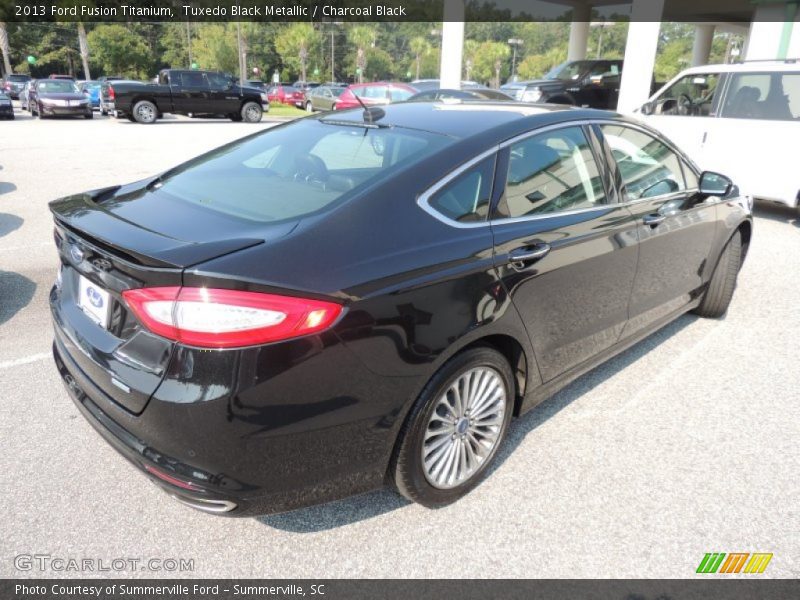 Tuxedo Black Metallic / Charcoal Black 2013 Ford Fusion Titanium