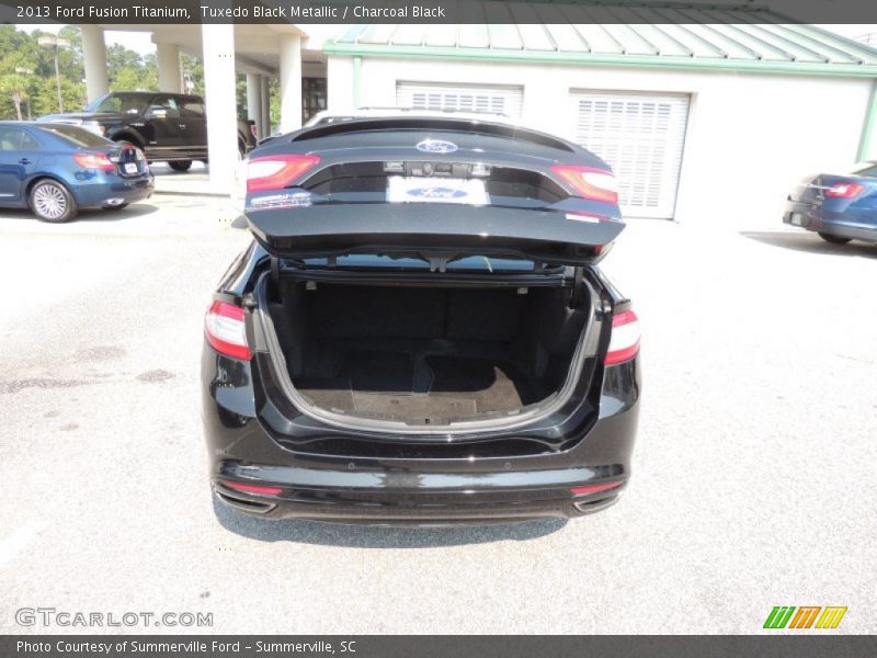 Tuxedo Black Metallic / Charcoal Black 2013 Ford Fusion Titanium