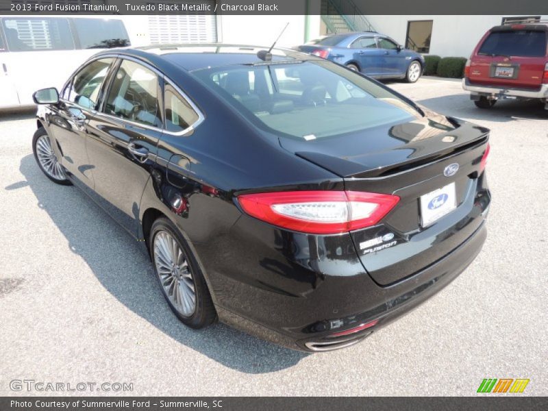 Tuxedo Black Metallic / Charcoal Black 2013 Ford Fusion Titanium