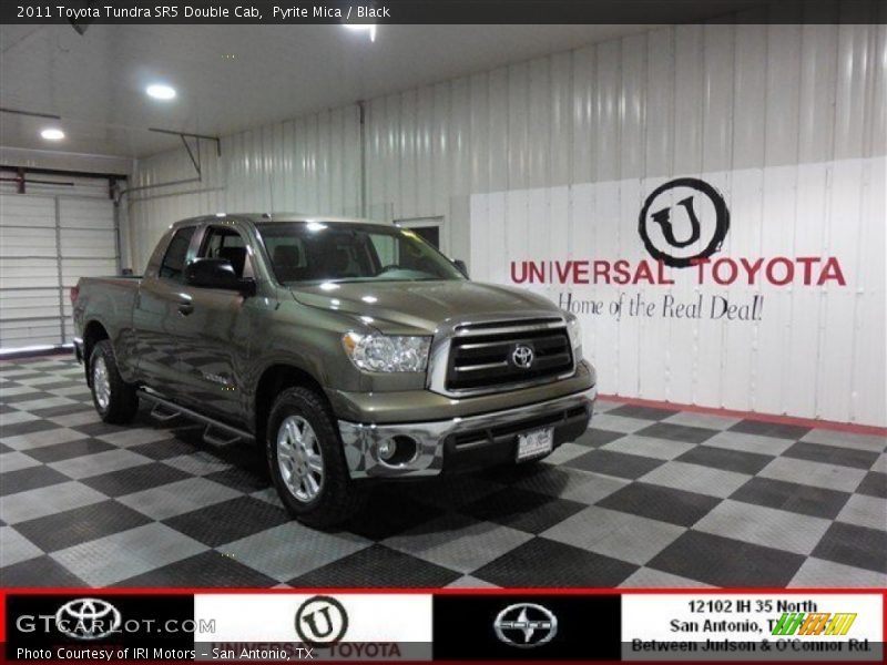 Pyrite Mica / Black 2011 Toyota Tundra SR5 Double Cab