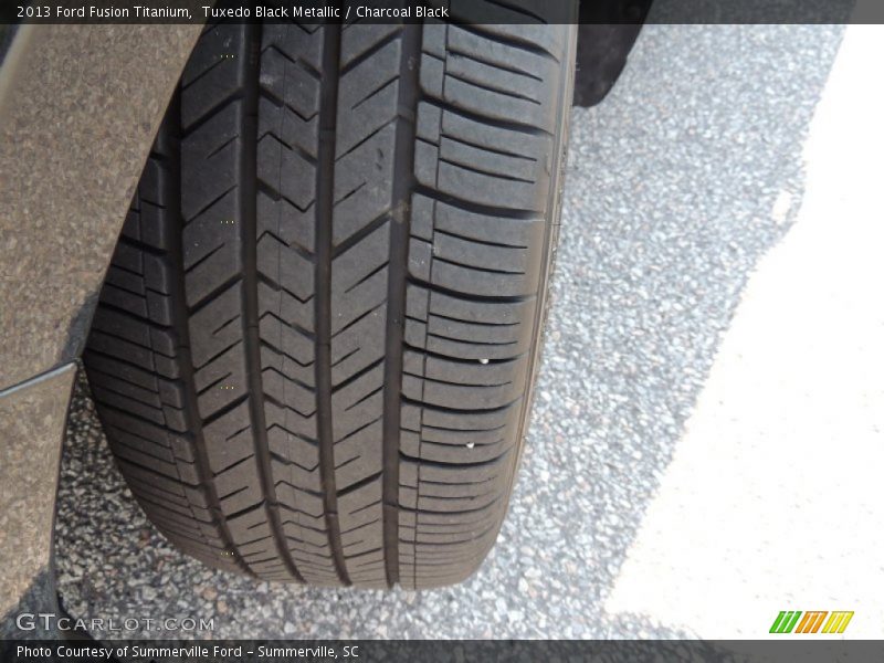 Tuxedo Black Metallic / Charcoal Black 2013 Ford Fusion Titanium