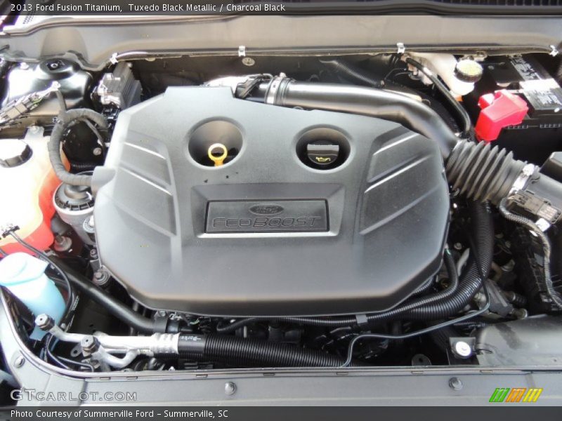 Tuxedo Black Metallic / Charcoal Black 2013 Ford Fusion Titanium