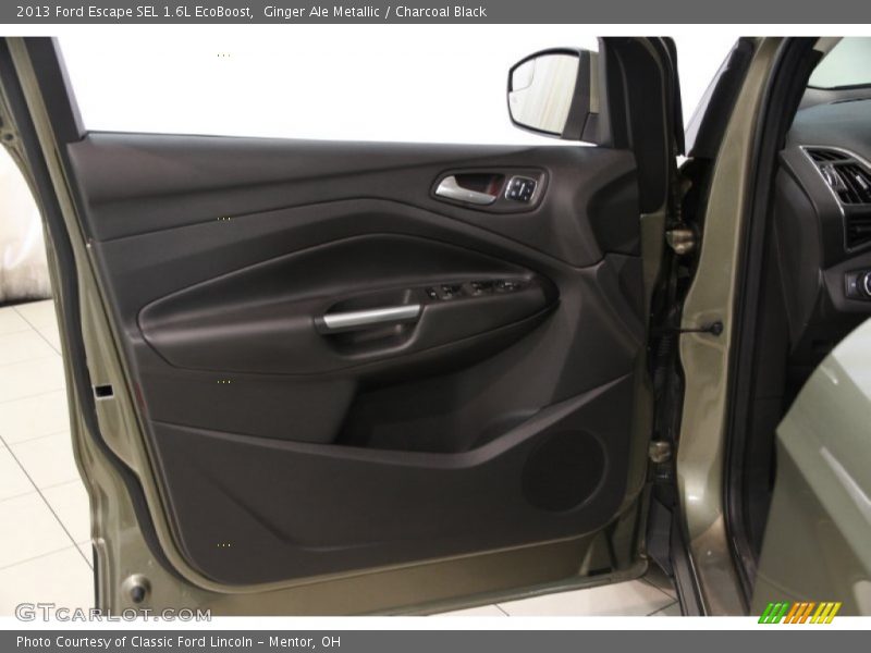 Ginger Ale Metallic / Charcoal Black 2013 Ford Escape SEL 1.6L EcoBoost