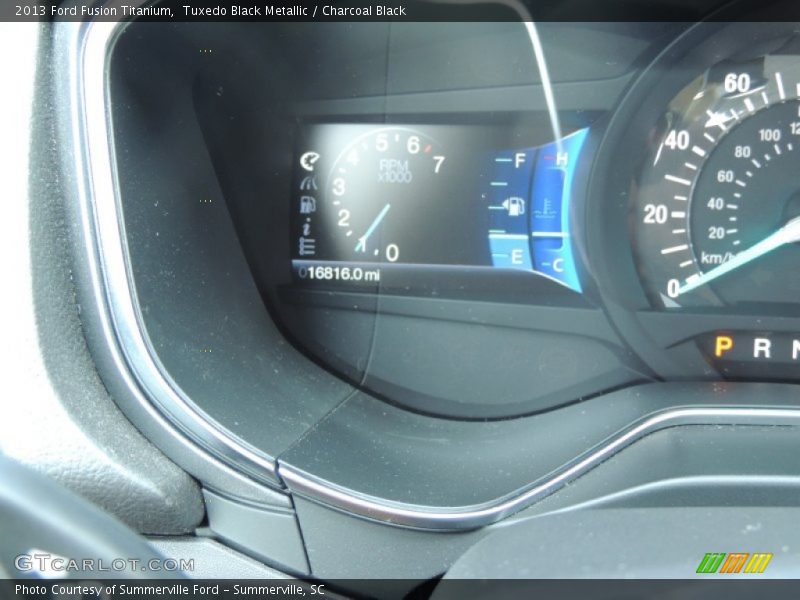 Tuxedo Black Metallic / Charcoal Black 2013 Ford Fusion Titanium