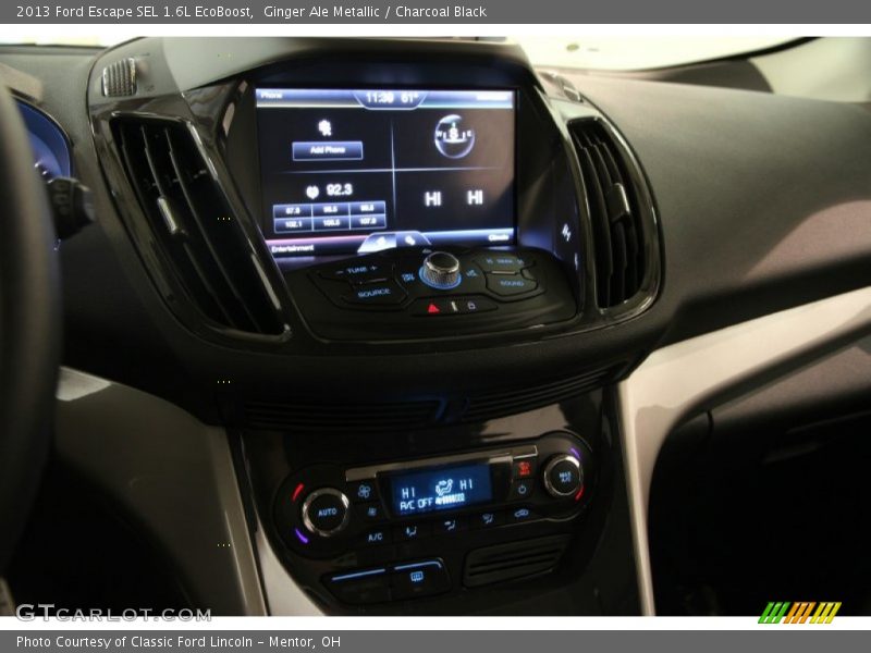 Ginger Ale Metallic / Charcoal Black 2013 Ford Escape SEL 1.6L EcoBoost