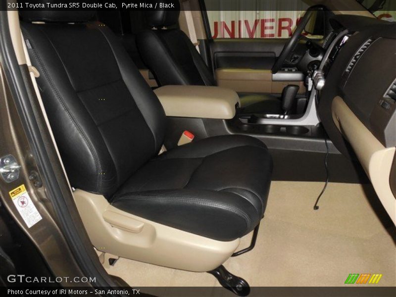 Pyrite Mica / Black 2011 Toyota Tundra SR5 Double Cab
