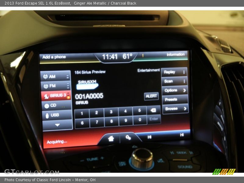 Ginger Ale Metallic / Charcoal Black 2013 Ford Escape SEL 1.6L EcoBoost
