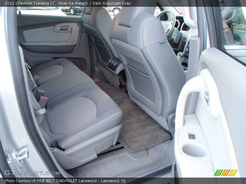 Silver Ice Metallic / Dark Gray/Light Gray 2012 Chevrolet Traverse LT
