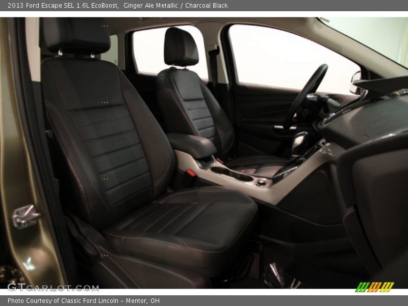 Ginger Ale Metallic / Charcoal Black 2013 Ford Escape SEL 1.6L EcoBoost