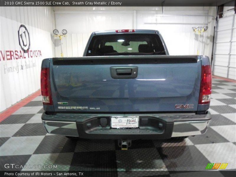 Stealth Gray Metallic / Ebony 2010 GMC Sierra 1500 SLE Crew Cab