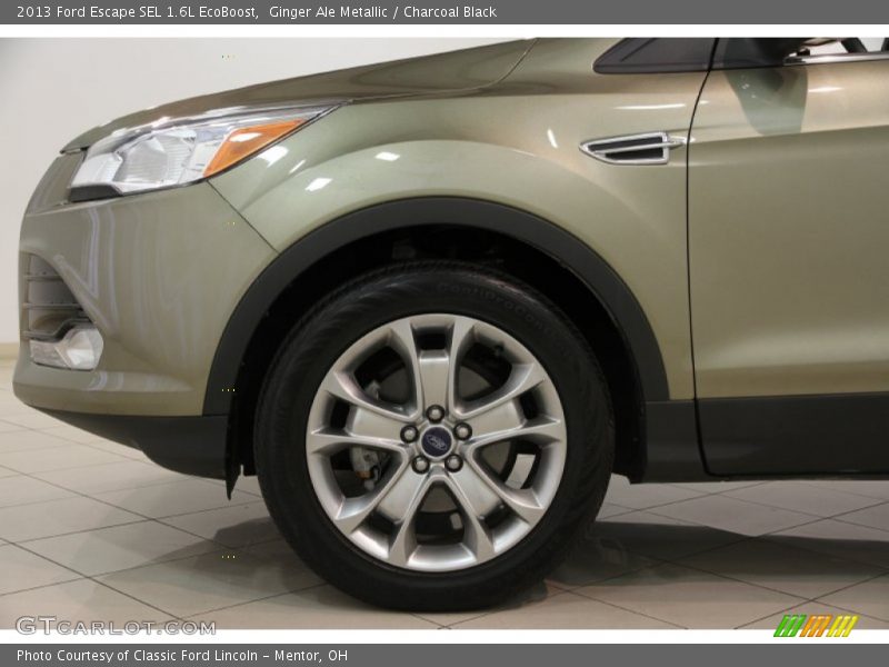 Ginger Ale Metallic / Charcoal Black 2013 Ford Escape SEL 1.6L EcoBoost
