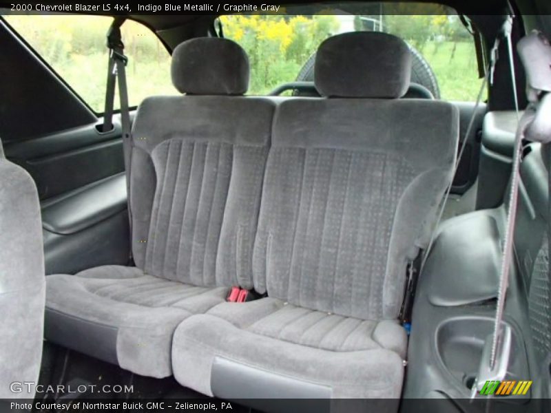 Indigo Blue Metallic / Graphite Gray 2000 Chevrolet Blazer LS 4x4