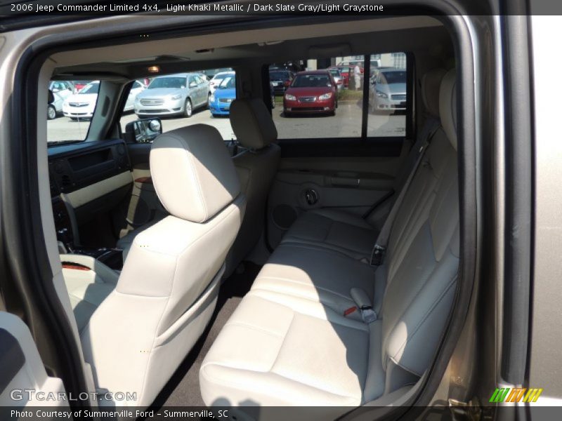 Light Khaki Metallic / Dark Slate Gray/Light Graystone 2006 Jeep Commander Limited 4x4