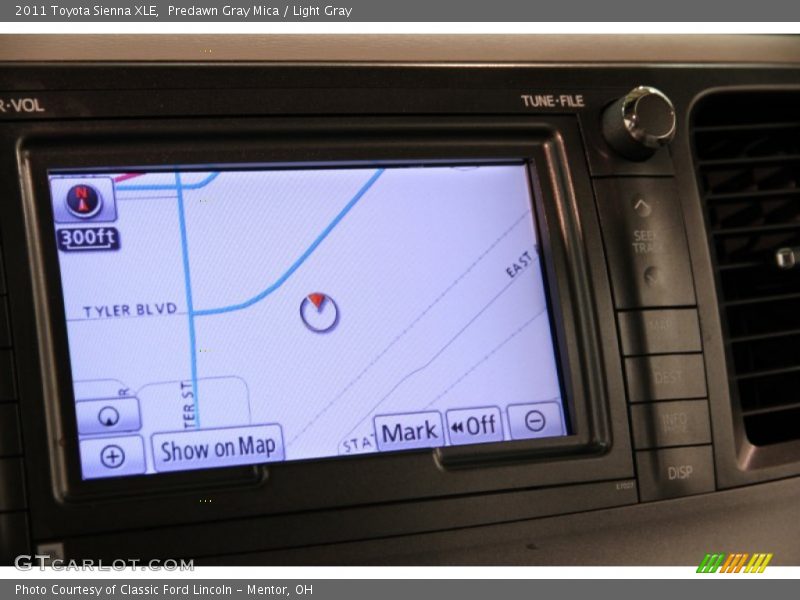 Predawn Gray Mica / Light Gray 2011 Toyota Sienna XLE