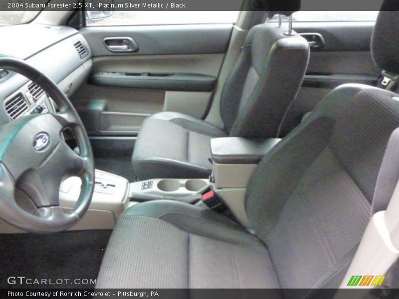 Platinum Silver Metallic / Black 2004 Subaru Forester 2.5 XT