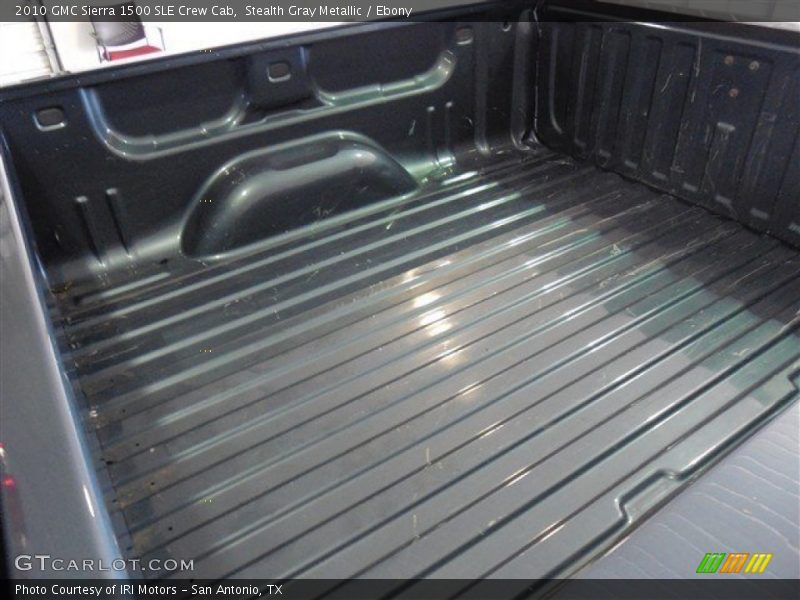 Stealth Gray Metallic / Ebony 2010 GMC Sierra 1500 SLE Crew Cab