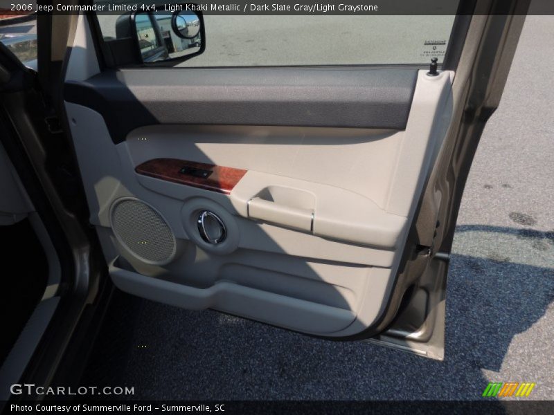 Light Khaki Metallic / Dark Slate Gray/Light Graystone 2006 Jeep Commander Limited 4x4