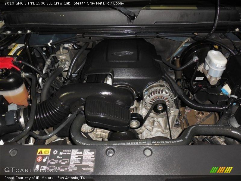 Stealth Gray Metallic / Ebony 2010 GMC Sierra 1500 SLE Crew Cab