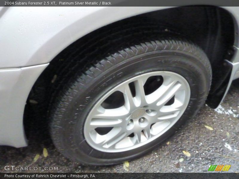 Platinum Silver Metallic / Black 2004 Subaru Forester 2.5 XT