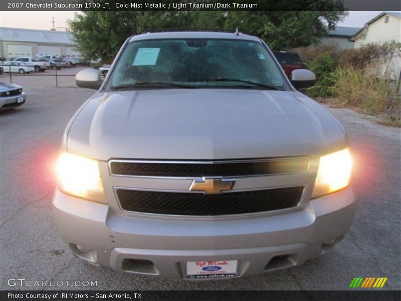 Gold Mist Metallic / Light Titanium/Dark Titanium 2007 Chevrolet Suburban 1500 LT