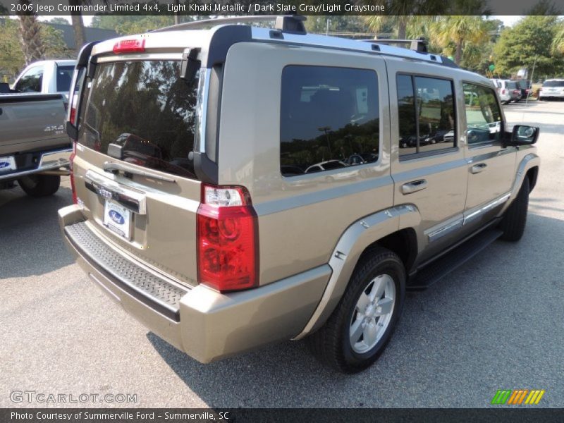 Light Khaki Metallic / Dark Slate Gray/Light Graystone 2006 Jeep Commander Limited 4x4