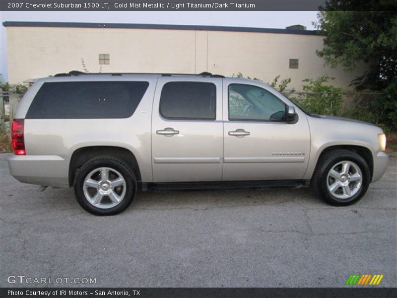 Gold Mist Metallic / Light Titanium/Dark Titanium 2007 Chevrolet Suburban 1500 LT
