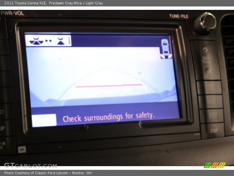 Predawn Gray Mica / Light Gray 2011 Toyota Sienna XLE