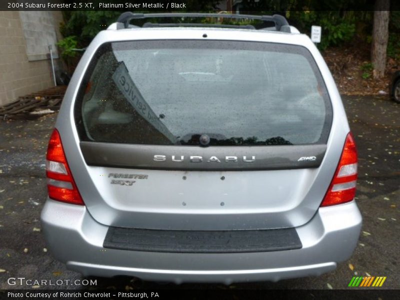 Platinum Silver Metallic / Black 2004 Subaru Forester 2.5 XT