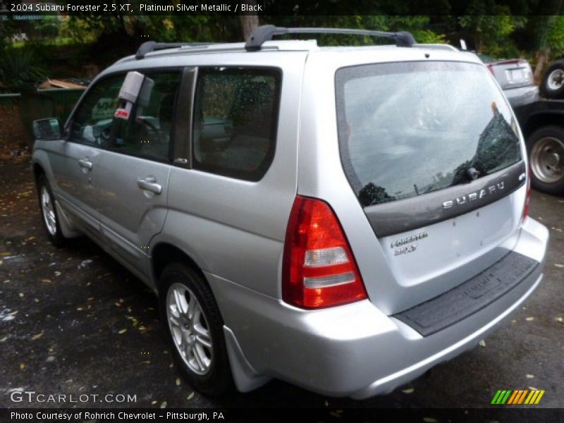 Platinum Silver Metallic / Black 2004 Subaru Forester 2.5 XT