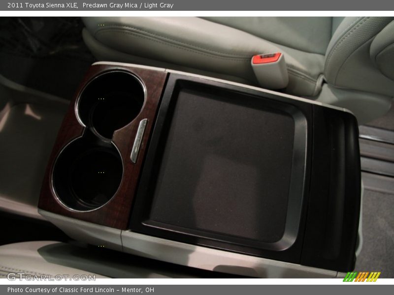 Predawn Gray Mica / Light Gray 2011 Toyota Sienna XLE