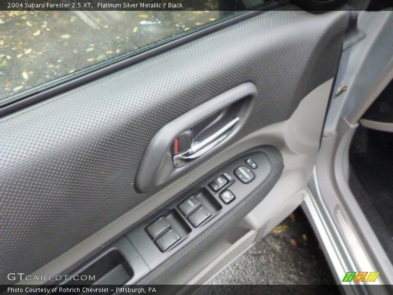 Platinum Silver Metallic / Black 2004 Subaru Forester 2.5 XT