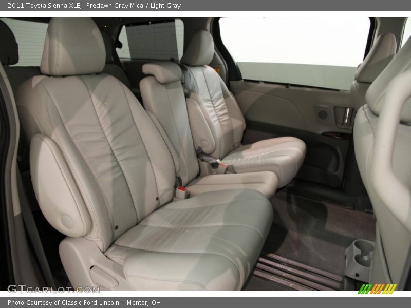 Predawn Gray Mica / Light Gray 2011 Toyota Sienna XLE