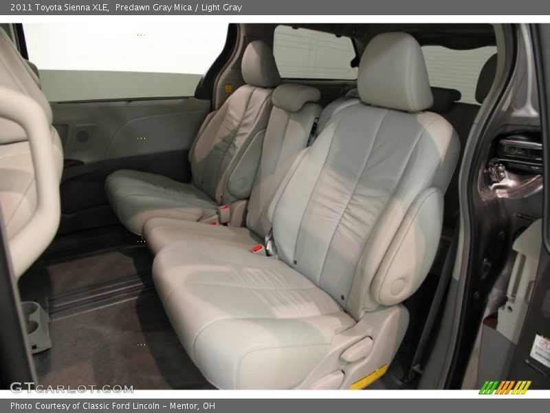 Predawn Gray Mica / Light Gray 2011 Toyota Sienna XLE