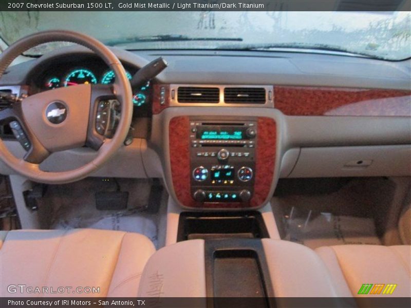 Gold Mist Metallic / Light Titanium/Dark Titanium 2007 Chevrolet Suburban 1500 LT