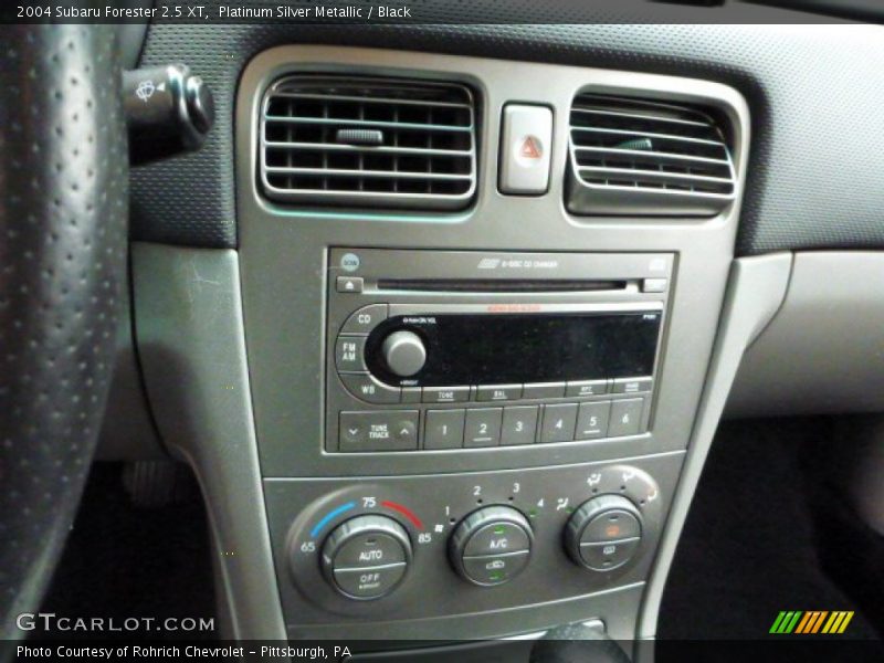 Platinum Silver Metallic / Black 2004 Subaru Forester 2.5 XT