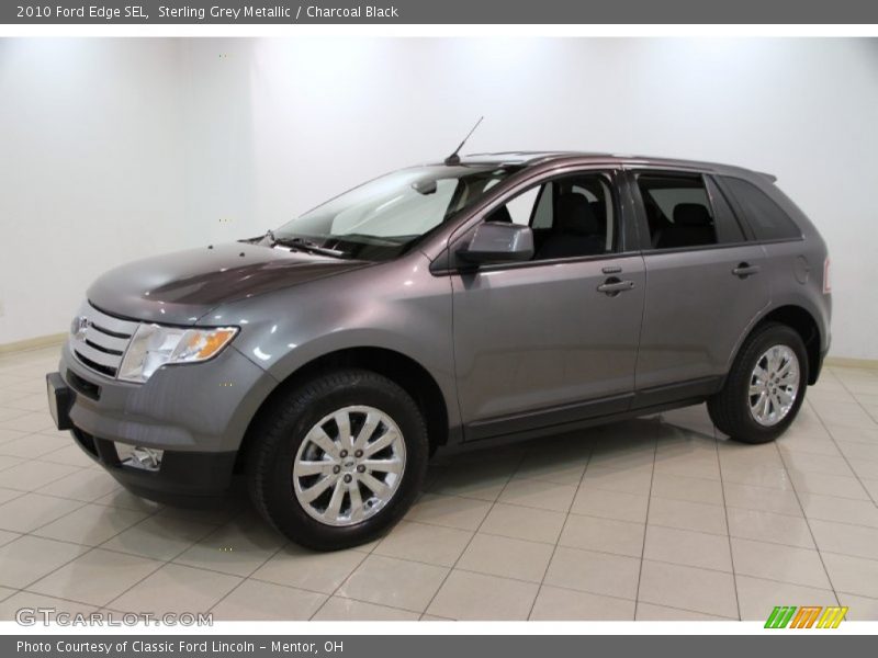 Sterling Grey Metallic / Charcoal Black 2010 Ford Edge SEL