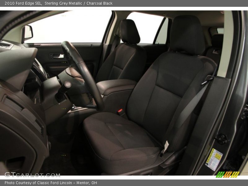 Sterling Grey Metallic / Charcoal Black 2010 Ford Edge SEL